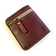 Wallet leather 'penny', Wallets, Cheboksary,  Фото №1
