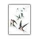 Swallows Set of 6 postcards. Cards. KapustinaArt. Online shopping on My Livemaster.  Фото №2