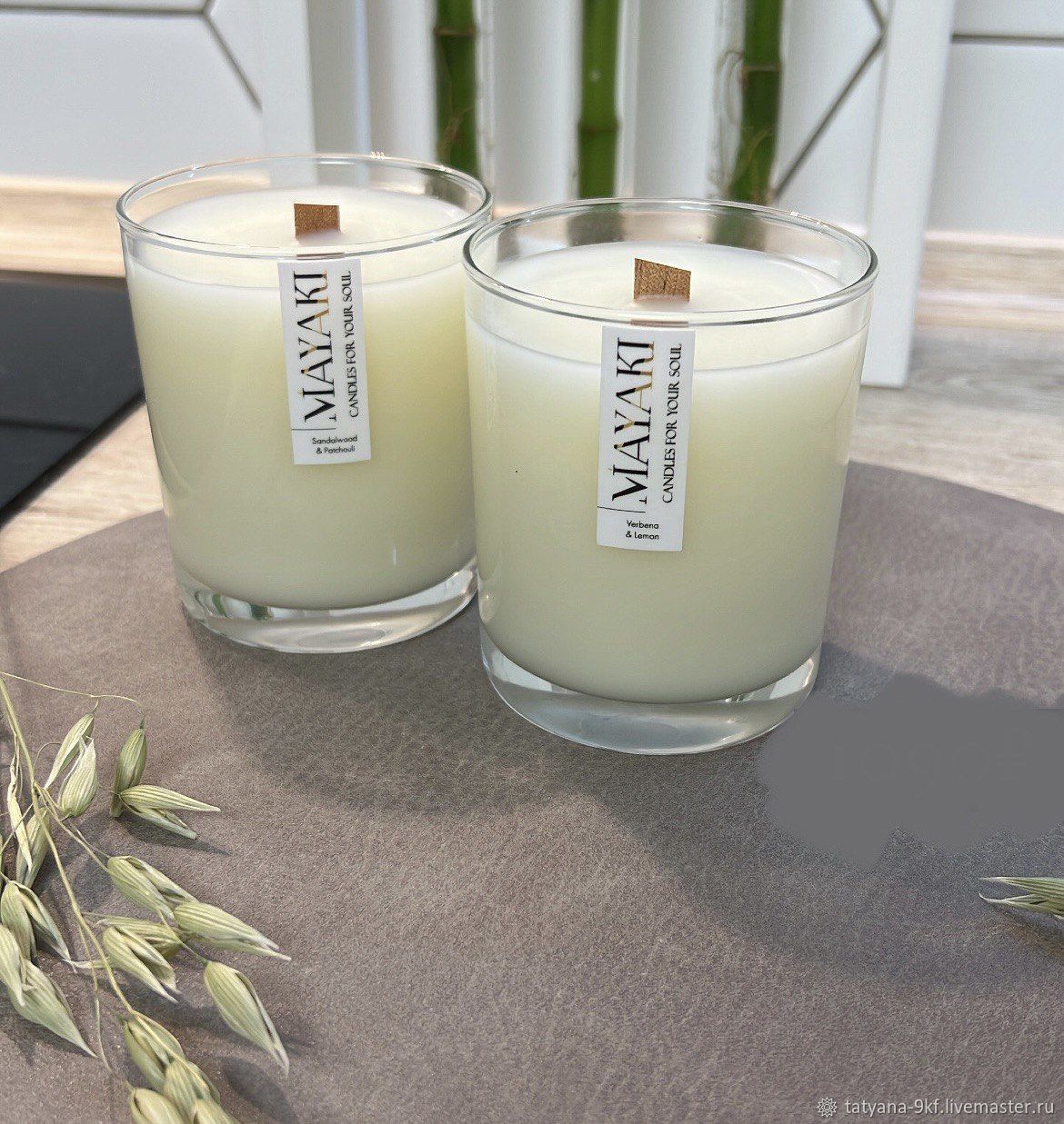 Свечи: Свеча из кокосового воска (250 мл) – заказать на Ярмарке ...