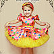 Baby dress 'Colorful season' Art.-366. Childrens Dress. ModSister/ modsisters. Интернет-магазин Ярмарка Мастеров.  Фото №2