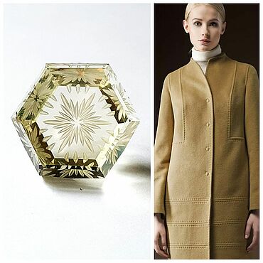 Сумки и аксессуары ручной работы. Ярмарка Мастеров - ручная работа Цитрин авторской фантазийной огранки