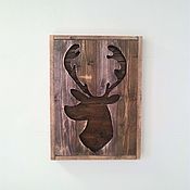 Картины и панно handmade. Livemaster - original item Wall panels of wood 