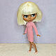 Knitted tight dress for Blythe doll. Clothes for dolls. Lyusya_postcard. Online shopping on My Livemaster.  Фото №2