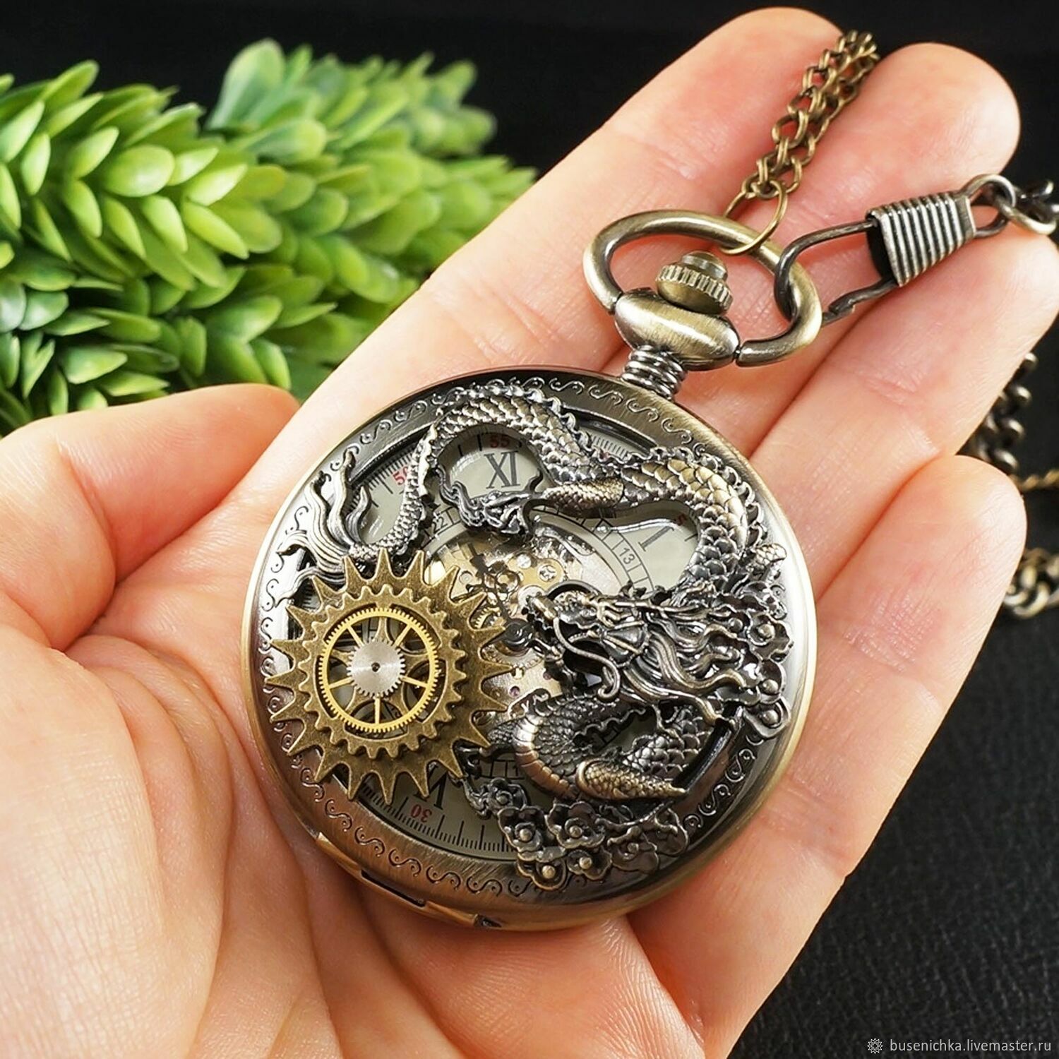 Часы Подвеска Карманные Механические Стимпанк Steampunk №20 в интернет ...
