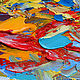 Картина Греция "Лодка у Причала" холст, масло. Pictures. Multicolor Gallery. My Livemaster. Фото №5