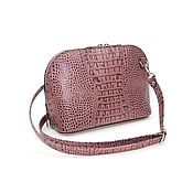 Сумки и аксессуары handmade. Livemaster - original item Crossbody bag: Women`s Pink leather handbag Celine Mod. C88-991. Handmade.