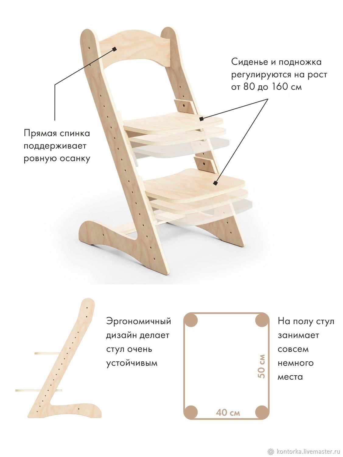 Лучшие растущие стулья для детей