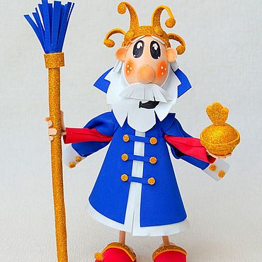 Куклы и игрушки ручной работы. Ярмарка Мастеров - ручная работа Царь. Handmade.