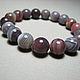 Botswana Agate Bracelet 'Exciting Patterns'. Bead bracelet. Beautiful gifts for the good people (Alura-lights). My Livemaster. Фото №5