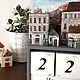 Perpetual calendar with houses 'Peter'. Houses. Gracilis (Workshop Elena Sugar). My Livemaster. Фото №4