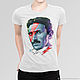 T-shirt cotton 'Nikola Tesla - ziggy Stardust'. T-shirts and undershirts for men. Dreamshirts. Online shopping on My Livemaster.  Фото №2