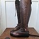 Boots show jumping dressage. High Boots. Clothing from Nadezhda. My Livemaster. Фото №5