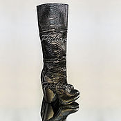 Обувь ручной работы handmade. Livemaster - original item Boots Python VITTORIA. Handmade.