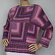 Пуловер пэчворк "Colormix 1". Pullover Sweaters. Alenushkina Tatiana. Online shopping on My Livemaster.  Фото №2