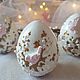 Easter eggs: Set of Hares in the grass, with voluminous decor and painting. Eggs. BronvenGift (bronven). My Livemaster. Фото №9