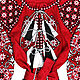 Длинное платье с клиньями "Весна-Красна". Dresses. Plahta Viktoriya. Online shopping on My Livemaster.  Фото №2