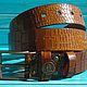 Leather belt Italica B, Straps, Balabanovo,  Фото №1