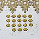 Beads Beak for Birds Gold 8/6 mm Handmade. Beads1. agraf. My Livemaster. Фото №6