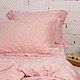 Order Tencel lyocell bedding. Pink Duvet Cover Bedding Set. Eco friendly. Daria. Unique linen bedding sets. Livemaster. . Bedding sets Фото №3