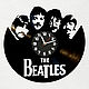 Wall clock with LED backlight from Beatles vinyl record. Vinyl Clocks. Vinyl Record Lights (vinyllights). Online shopping on My Livemaster.  Фото №2