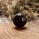 Order Beads ball 19mm made of natural Baltic amber black cherry. LUXAMBER. Livemaster. . Beads1 Фото №3