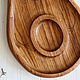 Деревянная тарелка - Авокадо. Детская посуда. MaWood. Ярмарка Мастеров.  Фото №4