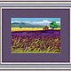  Lavender field. oil pastels. Pictures. zazulla (zazulla). Online shopping on My Livemaster.  Фото №2