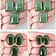  natural jade, Cabochons, Irkutsk,  Фото №1