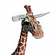 Nairobi Giraffe. Stuffed Toys. izergil. My Livemaster. Фото №6