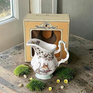 Винтаж ручной работы. Ярмарка Мастеров - ручная работа Винтаж: Royal Doulton Brambly Hedge Ежевичная поляна Миниатюра кувшин. Handmade.