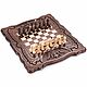 Backgammon chess carved 'Crown' 40, Harutyunyan, Chess, St. Petersburg,  Фото №1
