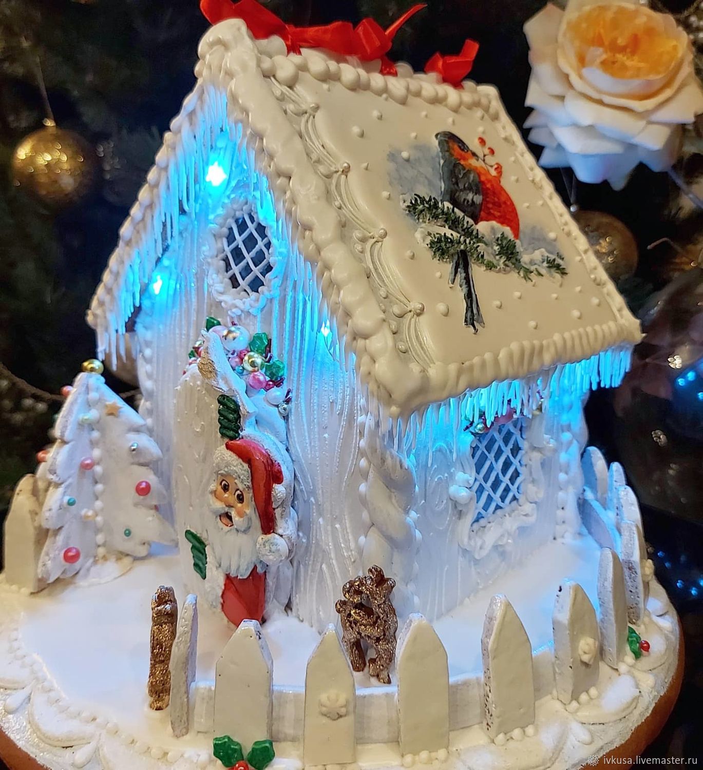 Пряничный домик Деда Мороза