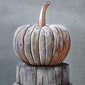 Картины и панно handmade. Livemaster - original item Picture: Stone Pumpkin.. Handmade.