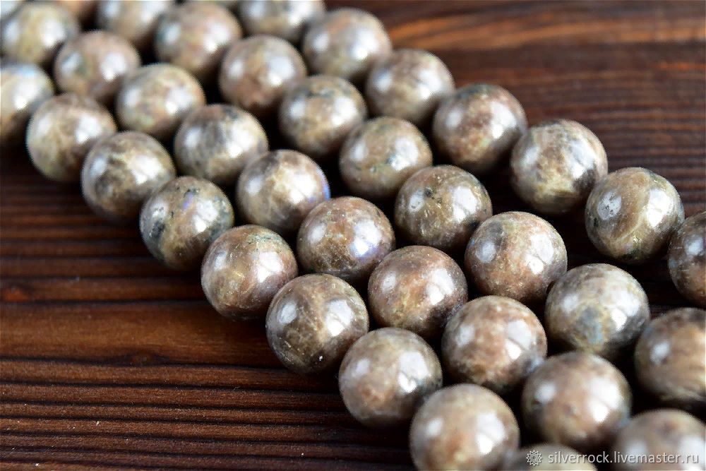 10.3 мм Радужный полевой шпат – купить на Ярмарке Мастеров – L3JM6RU ...