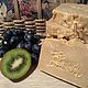 Заказать "Мускатель". Шелковое мыло с экстрактом Мальвы и каолином. Natali dream soap Курбатова Наталья. Ярмарка Мастеров. . Мыло Фото №3