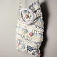 Knitted bag 'White inflorescence', Classic Bag, Moscow,  Фото №1