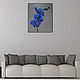 Интерьерная картина "Голубая орхидея", Картины, Череповец,  Фото №1