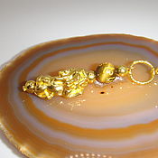 Украшения handmade. Livemaster - original item Keychain pendant with Pi Yao and Om mani padme hum bead. Handmade.