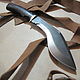 Knife 'Gandhar-1' KUKRI h12mf wenge. Knives. Artesaos e Fortuna. Online shopping on My Livemaster.  Фото №2
