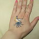 pendant 'Rainbow bird' from 925 sterling silver with gold. Pendants. Luxurious silver handmade. My Livemaster. Фото №4