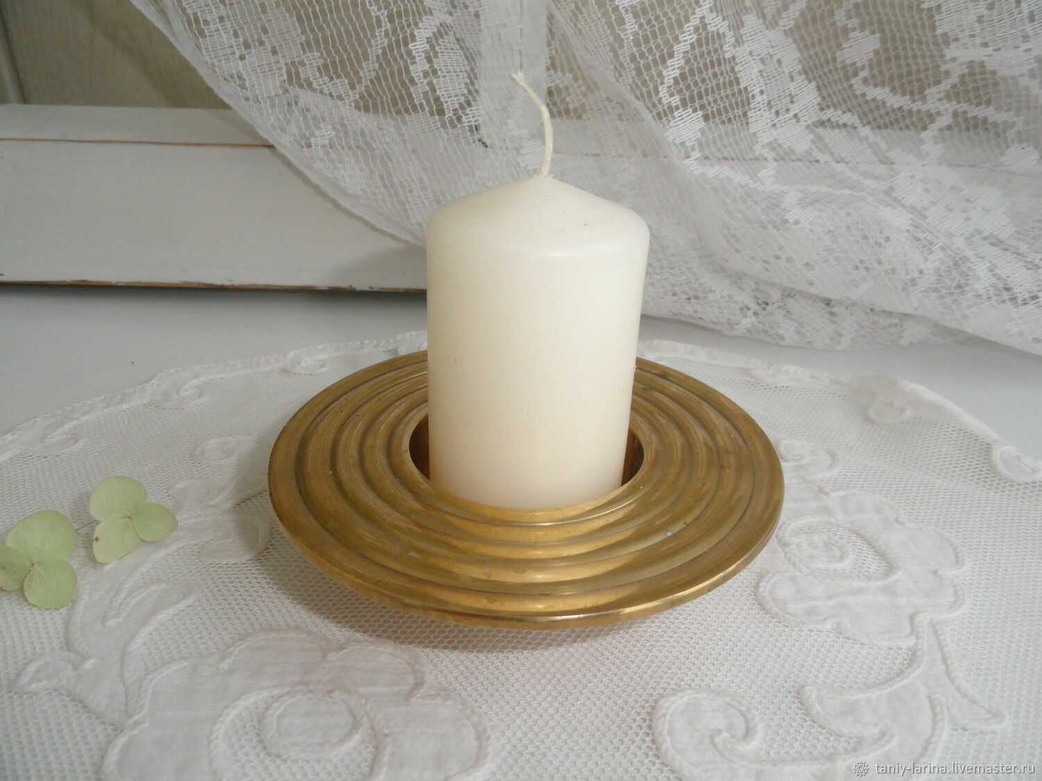 Винтаж: Подсвечник латунный, Германия купить в интернет-магазине ...