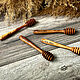Order Wooden honey spoon with engraving. vyzhiganievlg (serikovwoodcraft). Livemaster. . Utensils Фото №3