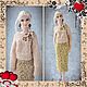 Одежда для ИТ и Барби - модель "Янтарь". Одежда для кукол. Tasha Dolls. Интернет-магазин Ярмарка Мастеров.  Фото №2