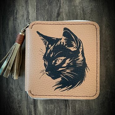 Сумки ручной работы. Ярмарка Мастеров - ручная работа Кошелек на молнии. Handmade.