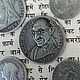 Souvenir coin: Mahatma Gandhi. Souvenir coins. Jewellery Balagan (jewelrybalagan). Online shopping on My Livemaster.  Фото №2