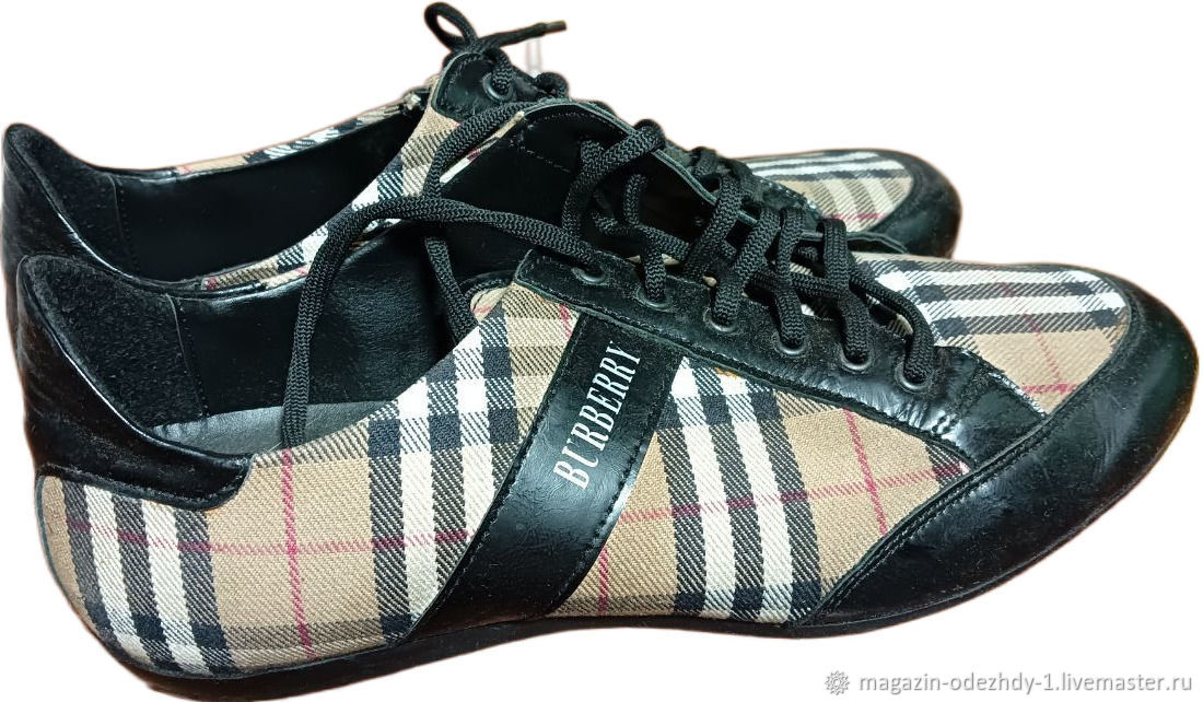 Винтаж: Английская элегантность в модели кроссовок BURBERRY купить в ...