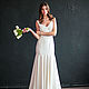 Wedding dress in the style of minimalism 'eyris'. Wedding dresses. NinaKosmina. My Livemaster. Фото №5