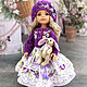 Clothes for Paola Reina dolls. Set with roses Lilac fairy tale, Clothes for dolls, Voronezh,  Фото №1