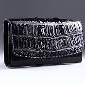Сумки и аксессуары handmade. Livemaster - original item Women`s wallet made of genuine crocodile leather IMA0004B22. Handmade.