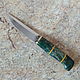 Knife 'Hauki-3' Finca 95h18 stab.karelka. Knives. Artesaos e Fortuna. My Livemaster. Фото №5